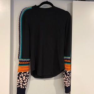 Free people women crochet crew